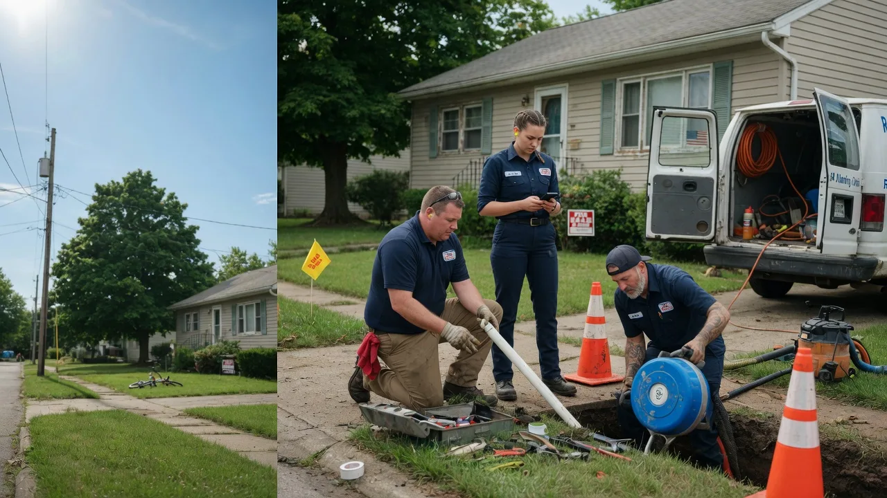 Sewer Line Repair in Young America, MN near me